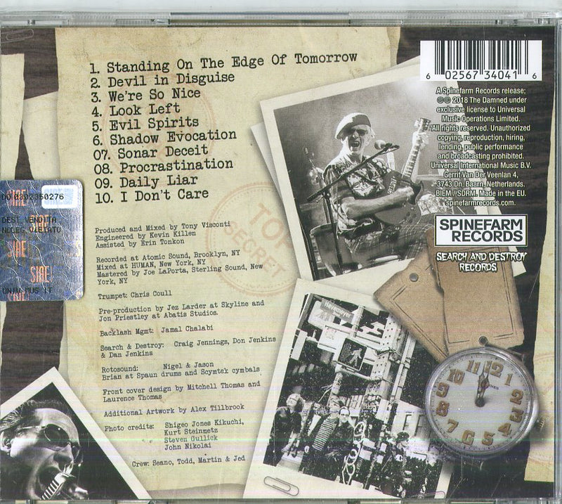 Damned The - Evil Spirits Cd 0602567340416