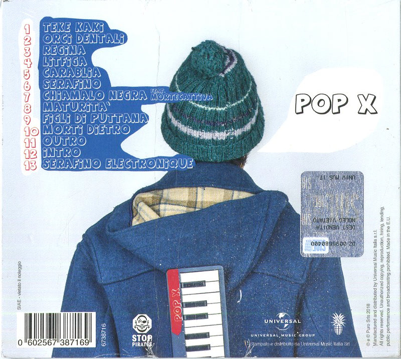 Pop X - Musica Per Noi Cd 0602567387169