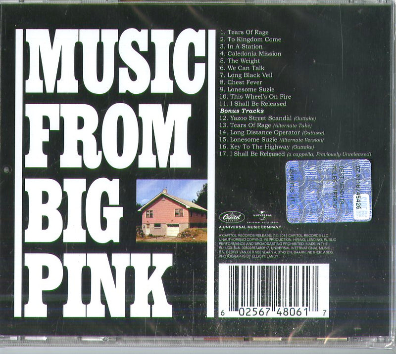 Band The - Music From Big Pink (50Th Anniv.Edt.) Cd 0602567480617