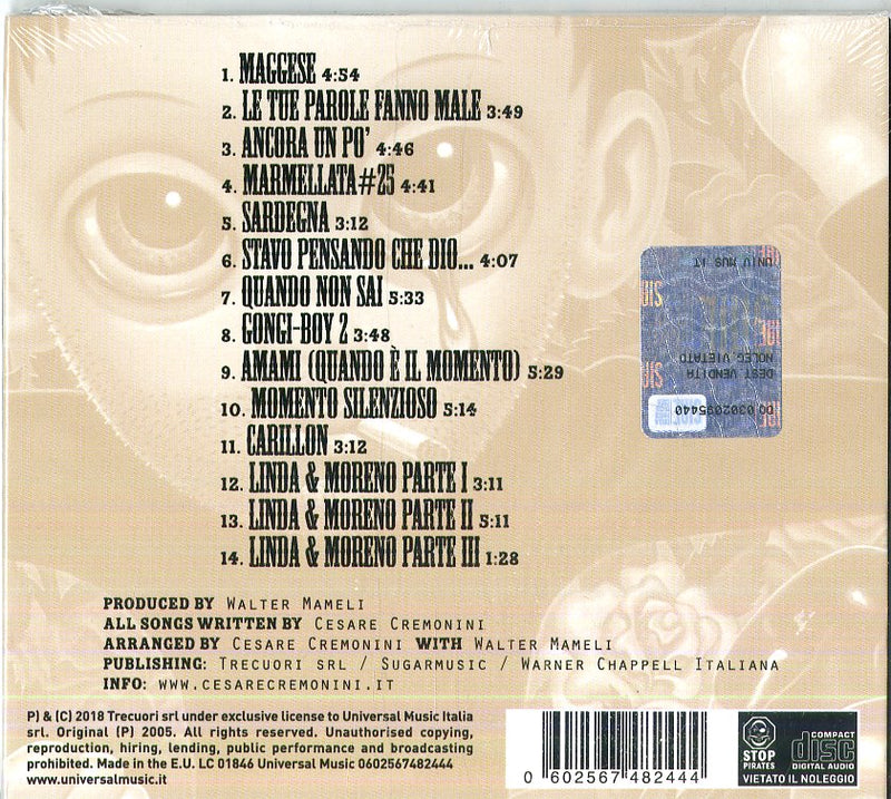 Cremonini Cesare - Maggese Cd 0602567482444