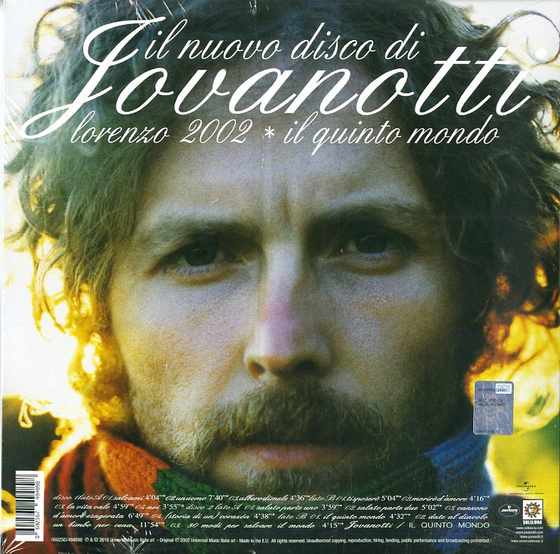 Jovanotti - Lorenzo 2002 Il Quinto Mondo Lp 0602567494898
