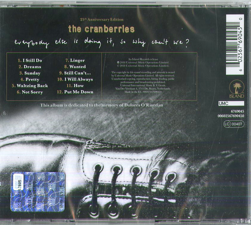 Cranberries The - Everybody Else Is Doing It 25Th Anniversary Cd 0602567690450