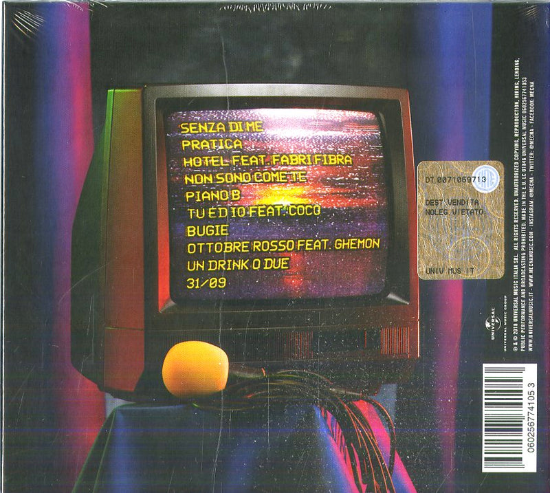 Mecna - Blue Karaoke (Digipack) Cd 0602567741053