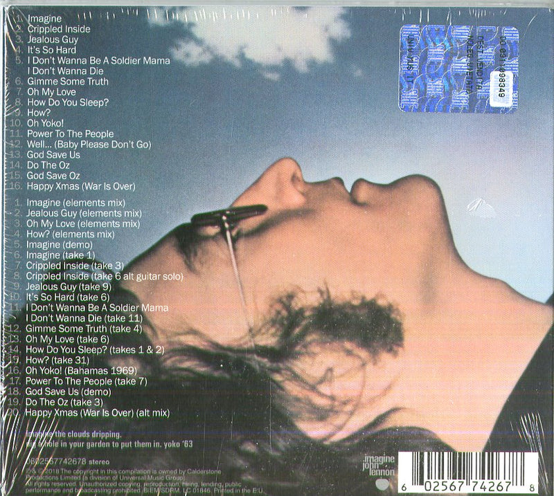 Lennon John - Imagine (Deluxe Edt.) Cd 0602567742678