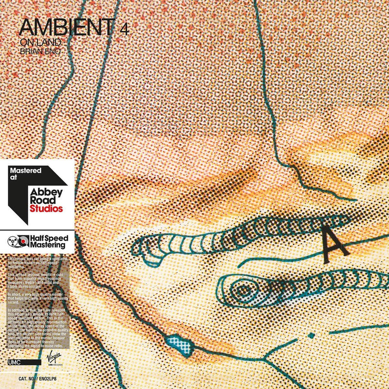 Eno Brian - Ambient 4: On Land (Rimasterizzato 180 Gr. Limited Edt. Gatefold E Download Vouc Vinile LP - Vinyl record 0602567750574