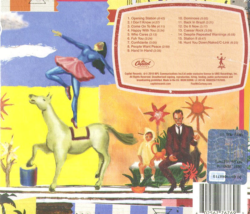 Mccartney Paul - Egypt Station Cd 0602567767695