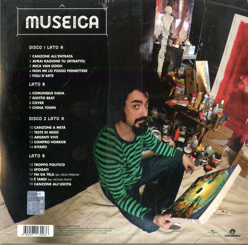 Caparezza - Museica (180 Gr.Vinile Arancio) Lp 0602577230936