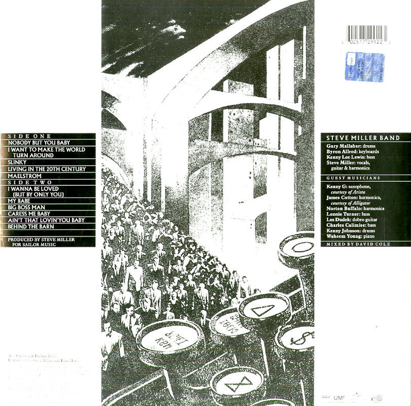 Miller Steve - Living In The 20Th Century (Remastered) Vinile LP - Vinyl record 0602577299223