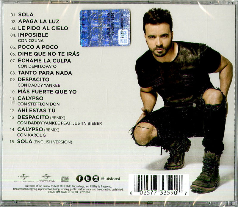 Fonsi Luis - Vida Cd 0602577335907