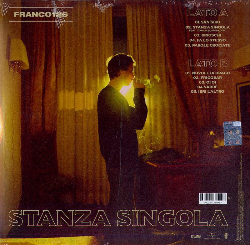 Franco 126 - Stanza Singola Lp 0602577394997