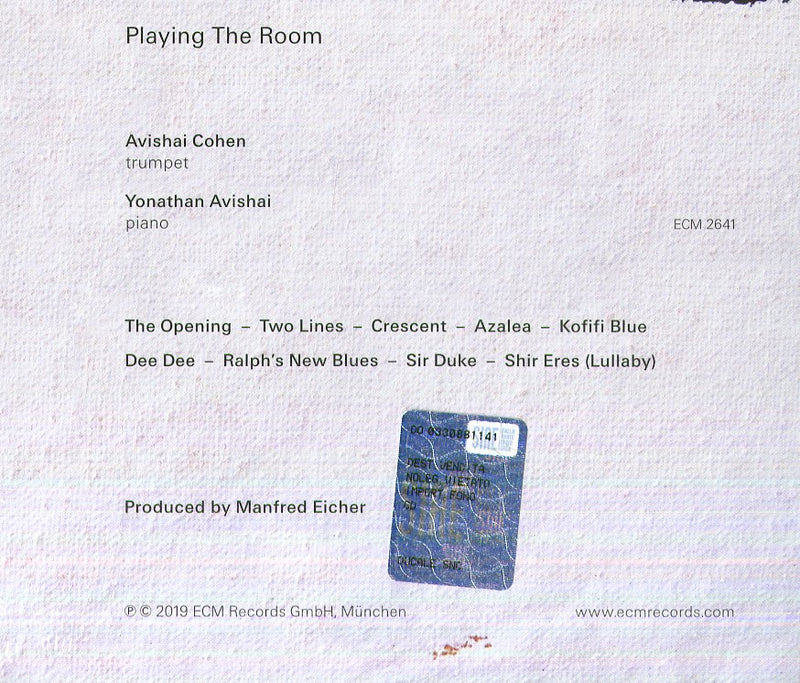 Cohen Avishai, Yonathan Avishai - Playing The Room Cd 0602577522772