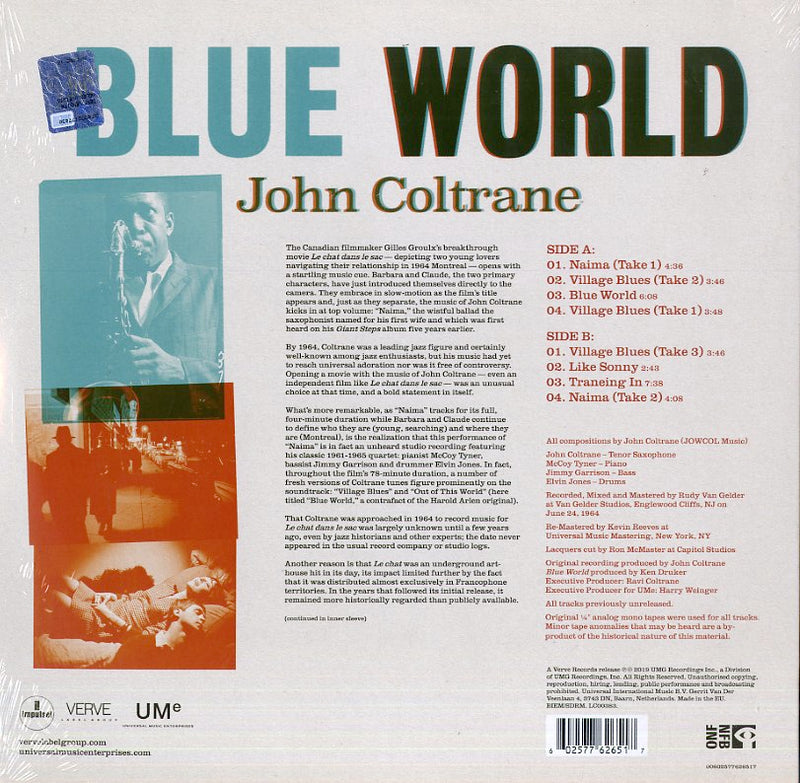 Coltrane John - Blue World Vinile LP - Vinyl record 0602577626517