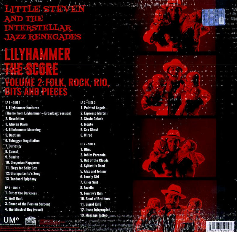 O. S. T. -Lilyhammer Vol. 2 Folk, Rock, Rio, Beats And Pieces( Little Steven) - Lilyhammer Vol.2 Folk, Rock, Rio, Beats And Pieces (Netflix Serie Tv.) Vinile LP - Vinyl record 0602577640957