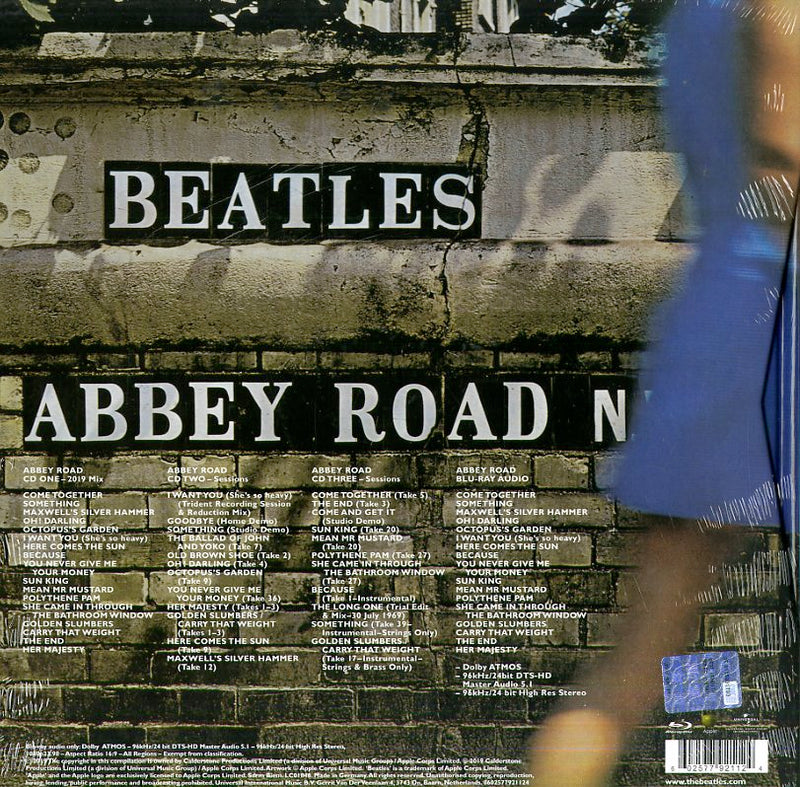 Beatles The - Abbey Road (50° Anniversary Superdeluxe Edt. 3 Cd + B.Ray Audio + Book 100 Pag.) Cd 0602577921124