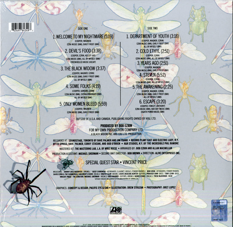 Cooper Alice - Welcome To My Nightmare (Vinyl Clear) Lp 0603497843497