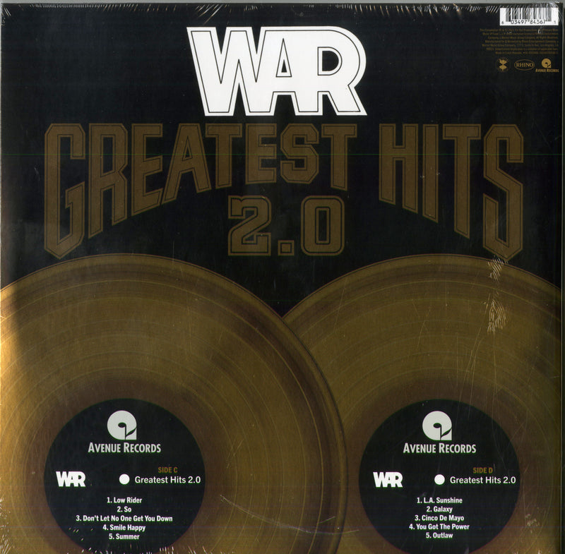 War - Greatest Hits 2.0 Lp 0603497843671