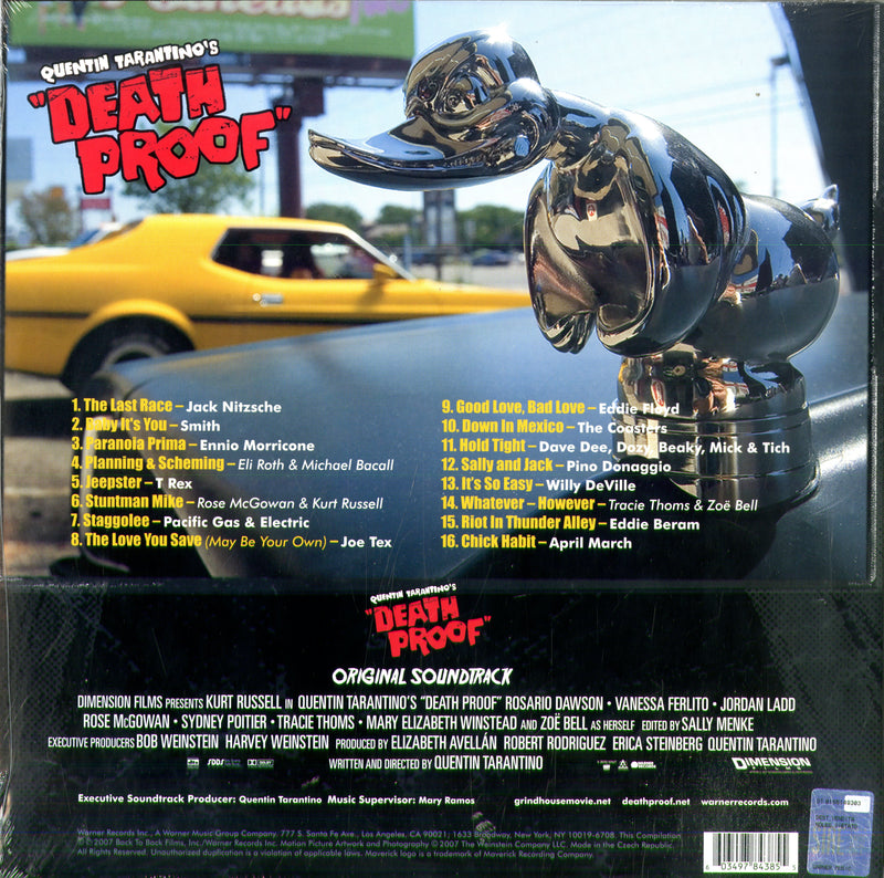 O. S. T. -Quentin Tarantino'S Death Proof - Quentin Tarantino'S Death Proof (Vinyl Red,Clear,Black) Lp 0603497843855