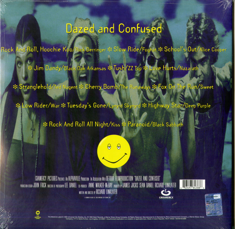 O.S.T.-Dazed And Confused - Dazed And Confused (Vinyl Purple Translucent) Lp 0603497843886