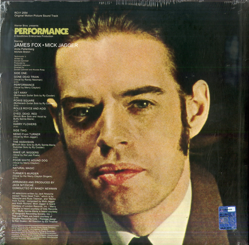 O.S.T.-Performance - Performance (Original Motion Picture Soundtrack) (Indie Exclusive) Lp 0603497843916