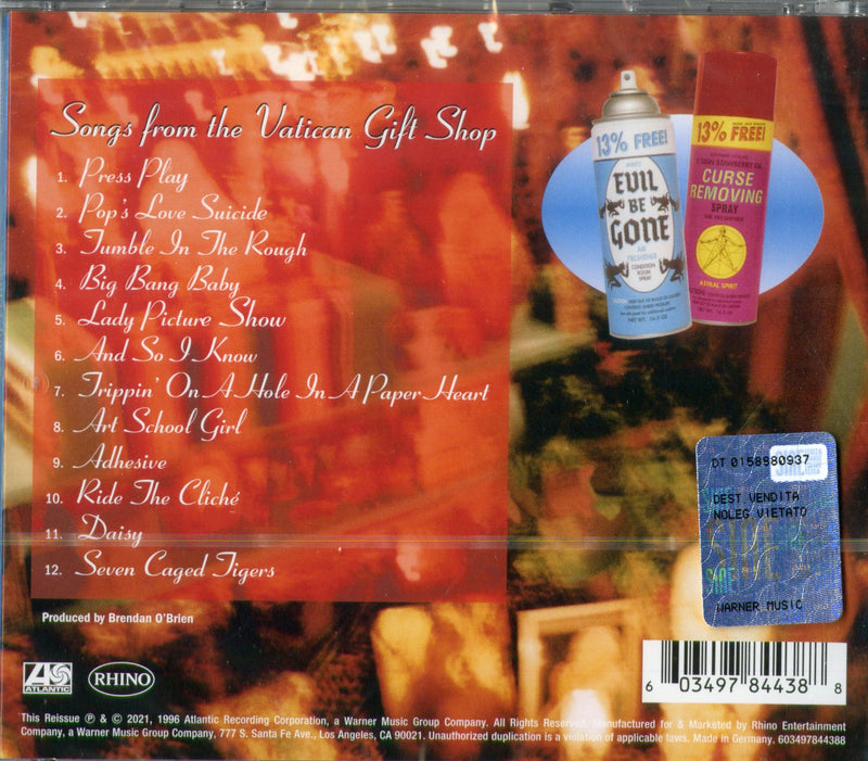 Stone Temple Pilots - Tiny Music...Songs From The Vatican Gift Shop (Remaster) Cd 0603497844388