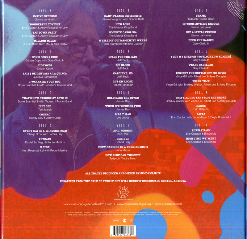 Clapton Eric - Crossroads Guitar Festival 2019 (Box 6 Lp) Lp 0603497847464