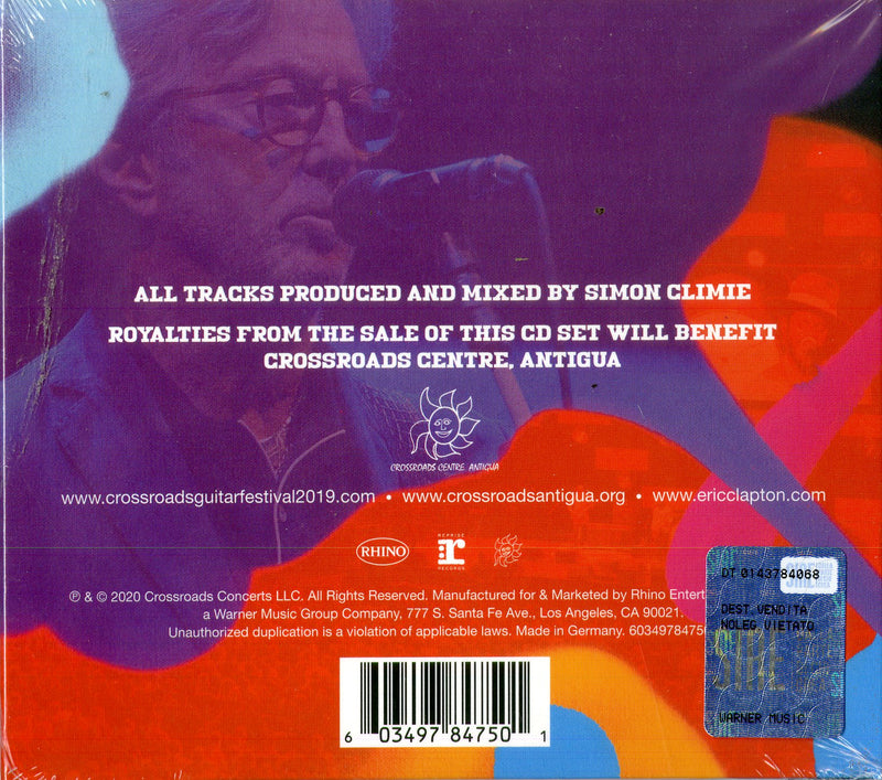 Clapton Eric - Crossroads Guitar Festival 2019 (Box 3 Cd) Cd 0603497847501