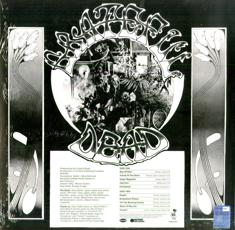 Grateful Dead - American Beauty (50Th Anniversary Deluxe Edt. Vinyl Black) Lp 0603497847778