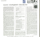 Coltrane John - Giant Steps (60Th Anniversary Edt.) Lp 0603497848348