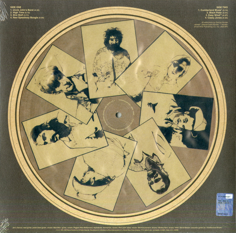 Grateful Dead - Workingman'S Dead (50Th Anniversary Edt. 12" Picture Disc Limited Edt.) Vinile LP - Vinyl record 0603497848553