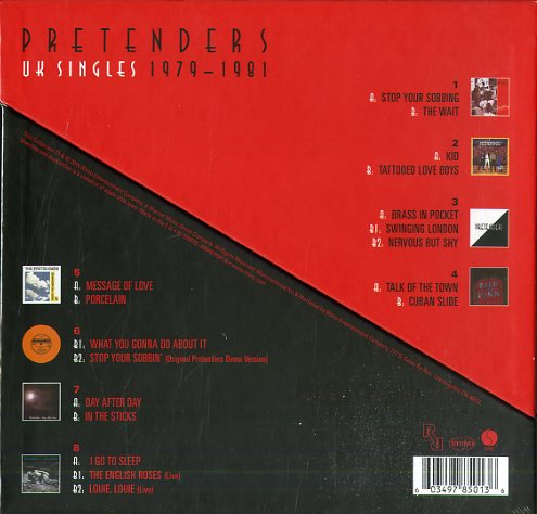 Pretenders - Uk Singles 1979 - 1981 (Box 8 Vinili 7") (Black Friday 2019) Vinile LP - Vinyl record 0603497850136