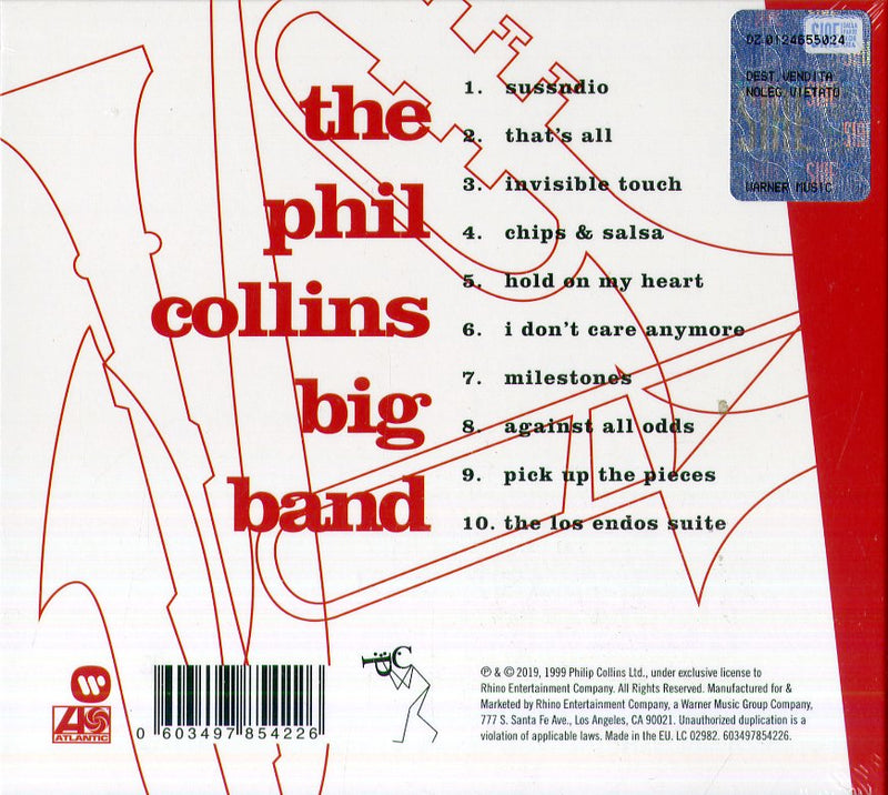 Collins Phil Big Band - A Hot Night In Paris Cd 0603497854226