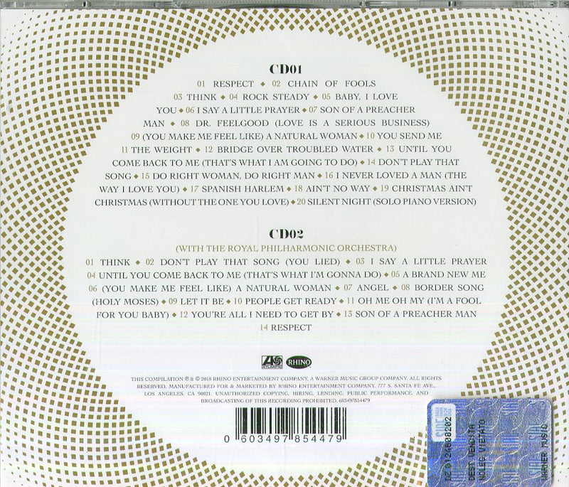 Franklin Aretha - The Queen Of Soul Cd 0603497854479