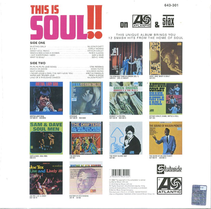 Compilation - This Is Soul Vinile LP - Vinyl record 0603497859122