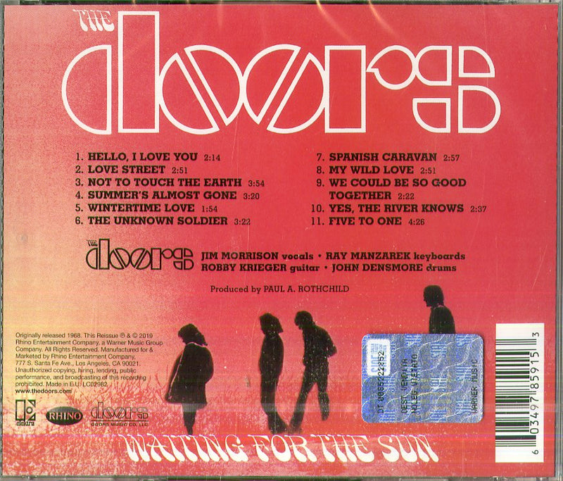 Doors The - Waiting For The Sun (50Th Anniversary Remastered) Cd 0603497859153
