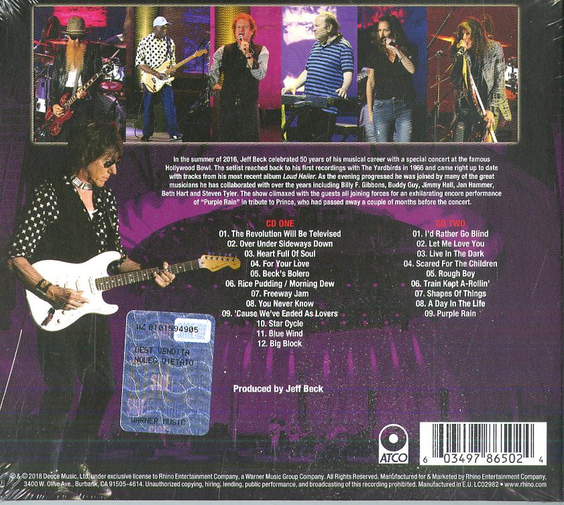 Beck Jeff - Live At The Hollywood Bowl Cd 0603497865024