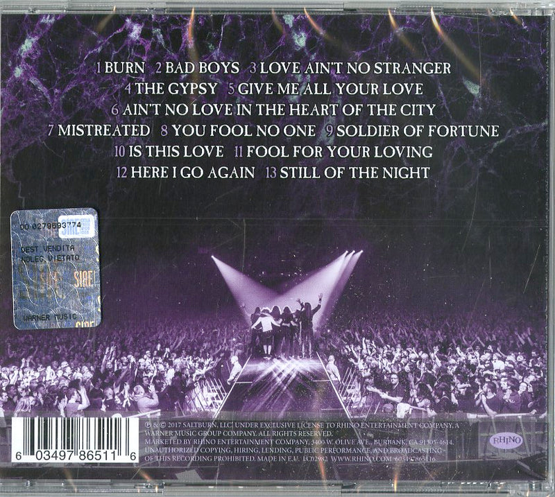 Whitesnake - The Purple Tour Live Cd 0603497865116