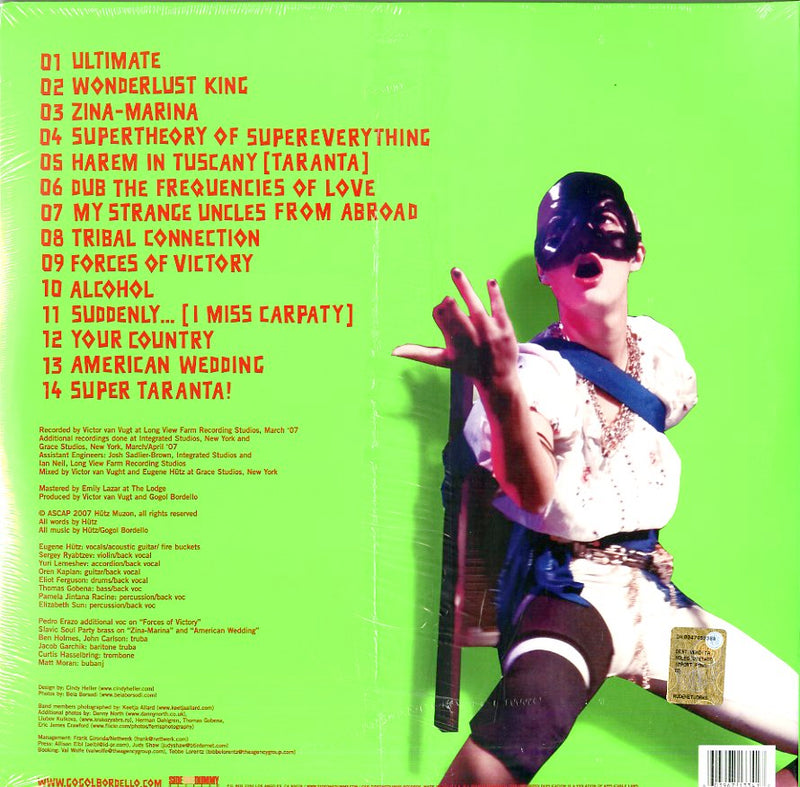Gogol Bordello - Super Taranta Lp 0603967133417