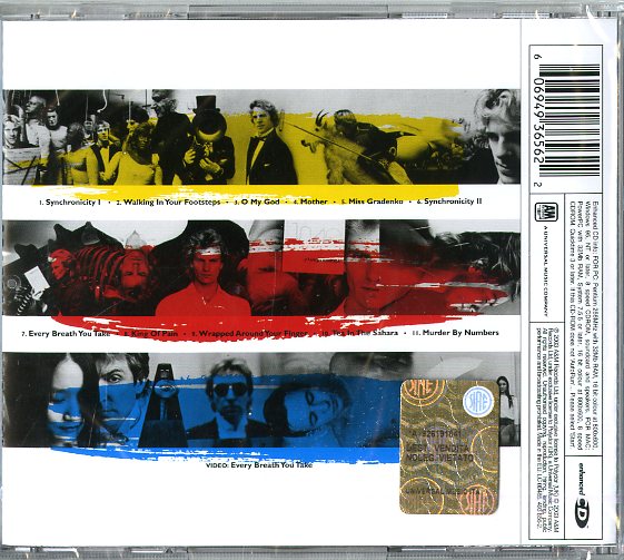 Police The - Synchronicity(Remastered) Cd 0606949365622