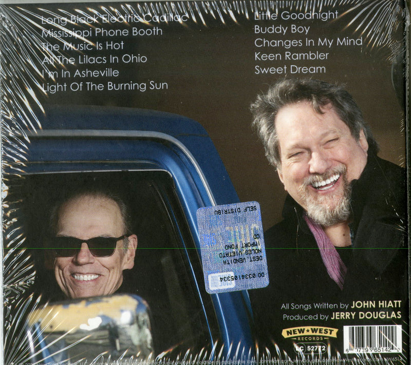 Hiatt John With The Douglas Jerry Band - Leftover Feelings Cd 0607396651429