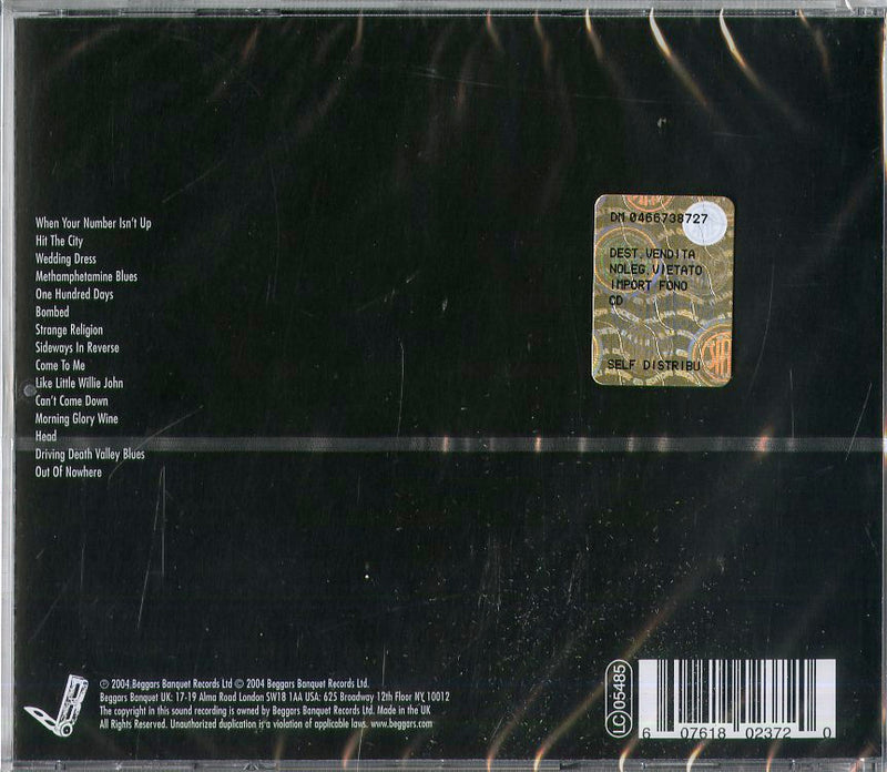 Lanegan Mark Band - Bubblegum Cd 0607618023720