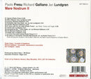 Fresu Paolo, Galliano Richard, Lundgren Jan - Mare Nostrum Ii Cd 0614427981226