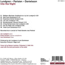 Lundgren Jan, Parisien Emile, Danielsson Lars - Into The Night (Digipack) Cd 0614427993229