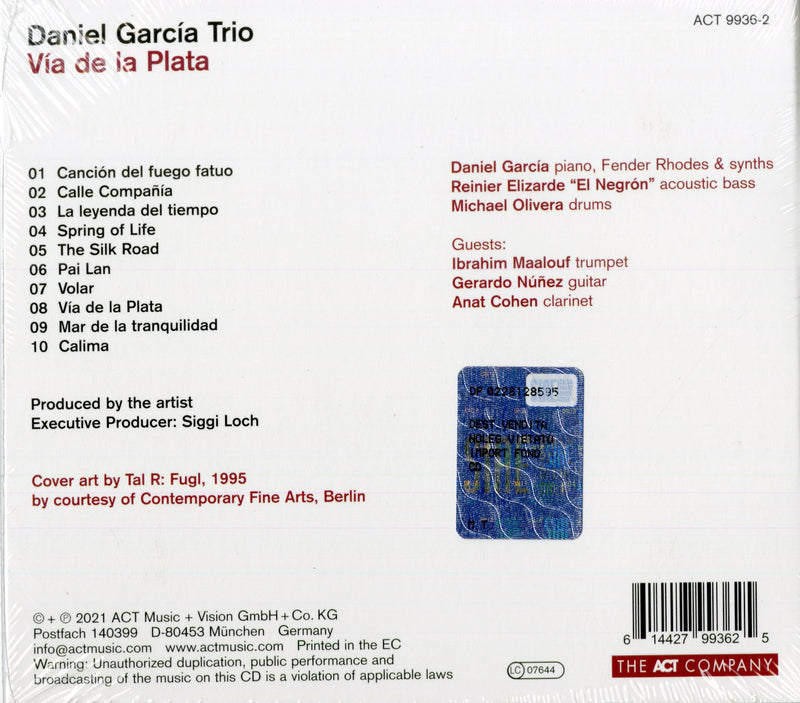 Garcia Daniel - Via De La Plata (Digipack) Cd 0614427993625