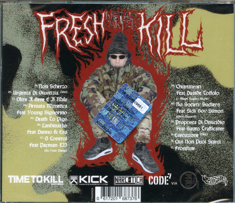 Metal Carter - Fresh Kill Cd 0617201687376