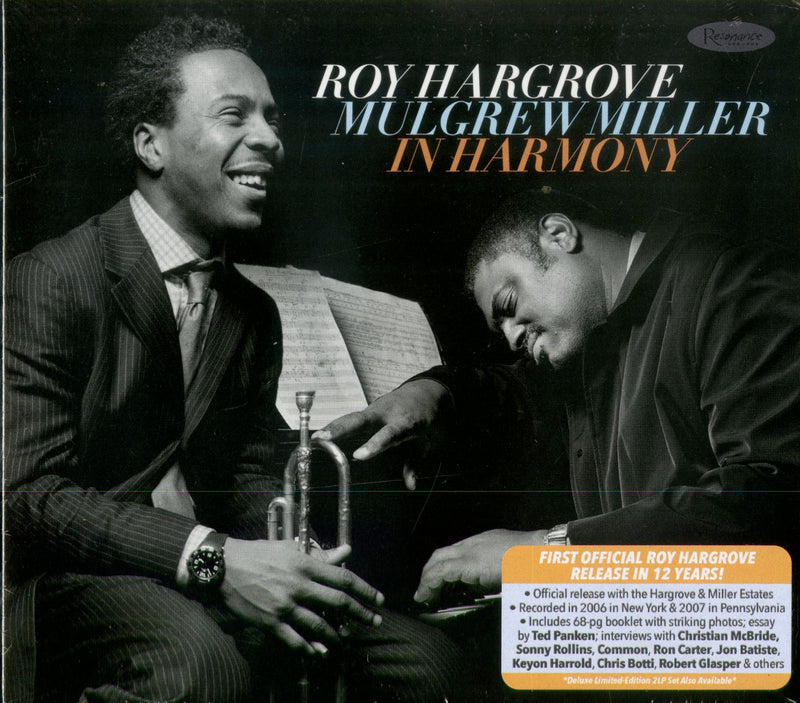 Hargrove Roy & Miller Mulgrew - In Harmony Cd 0617270122662