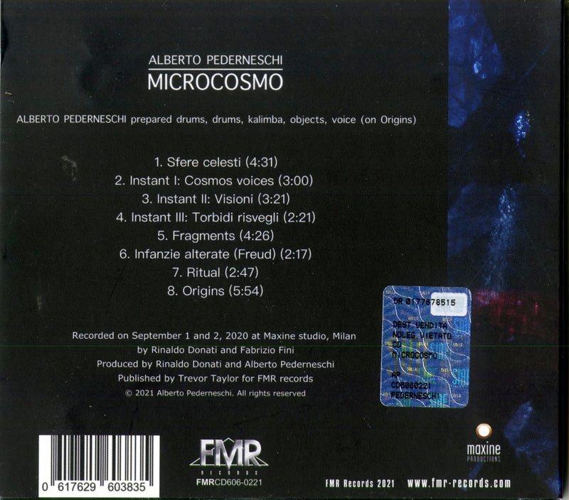 Pederneschi Alberto - Microcosmo Cd 0617629603835