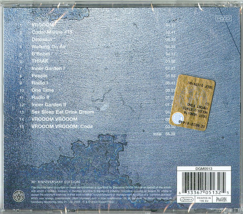 King Crimson - Thrak Cd 0633367051325