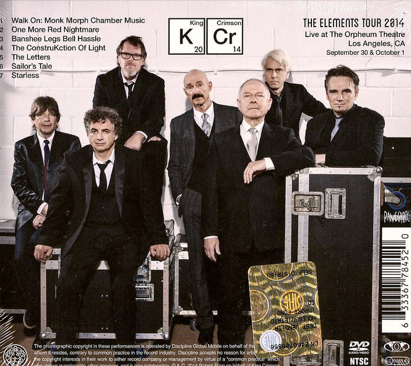 King Crimson - Live At The Orpheum (Cd+Dvd) Cd 0633367784520