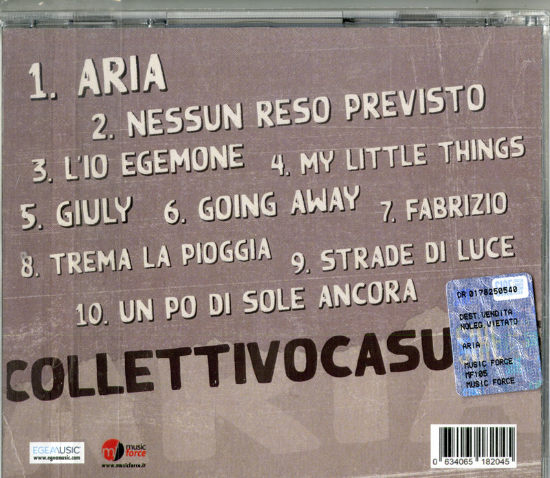 Collettivo Casuale - Aria Cd 0634065182045