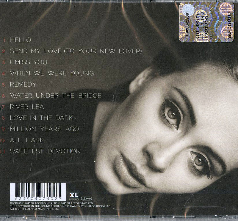 Adele - 25 Cd 0634904074029